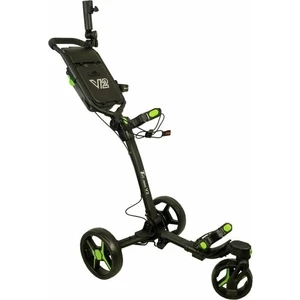 Axglo Tri-360 V2 3-Wheel SET Black/Green Trolley manuale golf