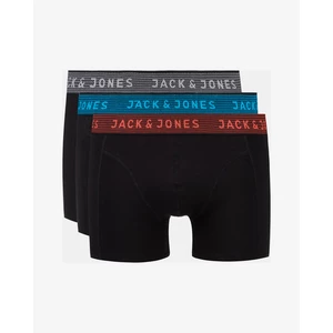 Sada tří černých boxerek Jack & Jones