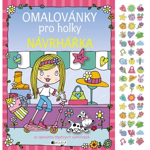 Omalovánky pro holky – Návrhářka - nemá autora [Kniha - omalovánky]