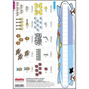 Vystřihovací příloha k učebnici Matematika pro 1.ročník ZŠ [Netradiční karty]