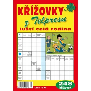 Křížovky z Telpresu luští celá rodina - 248 křížovek 1/2020