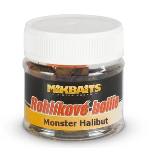 Mikbaits rohlíkové boilie 50ml-monster halibut