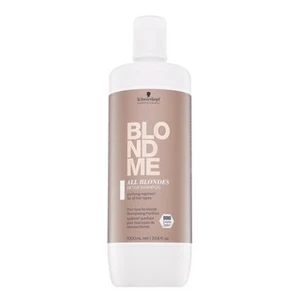 Schwarzkopf Professional BlondMe All Blondes Detox Shampoo posilujúci šampón pre blond vlasy 1000 ml