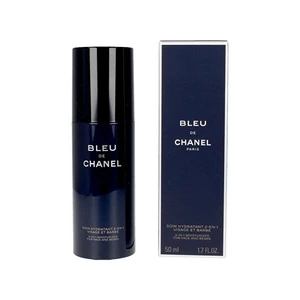 Chanel Bleu de Chanel hydratační krém na obličej a vousy pro muže 50 ml