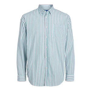 Jack&Jones Pánská košile JORBRINK Wide Fit 12215472 Cashmere Blue S