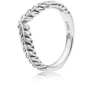 Pandora Stříbrný prsten s obilnými klasy 197681 54 mm