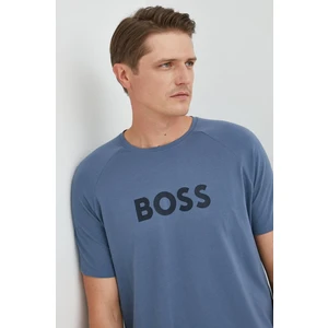 Tričko BOSS pánske, s potlačou