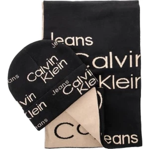 Calvin Klein Pánská sada - čepice a šála K50K5099170GJ