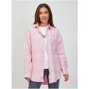 Levi's Pink Women's Plaid Oversize Shirt Levi's® Nola - Women