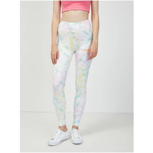 White Women's Patterned Leggings Guess Betty - Women