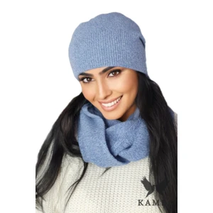 Női szett Kamea Kamea_Set_Hat&Chimney_K.22.249.16_Blue