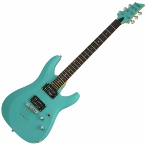 Schecter C-6 Deluxe Satin Aqua