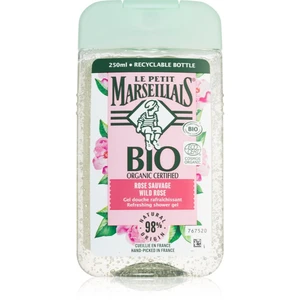 Le Petit Marseillais Wild Rose Bio Organic osvěžující sprchový gel 250 ml