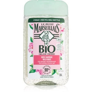 Le Petit Marseillais Wild Rose Bio Organic osvěžující sprchový gel 250 ml