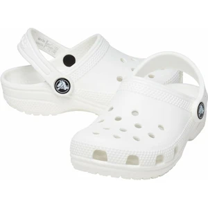 Crocs Kids' Classic Clog T White 22-23