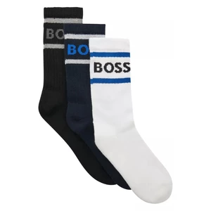 Hugo Boss 3 PACK - pánske ponožky BOSS 50469371-963 40-46