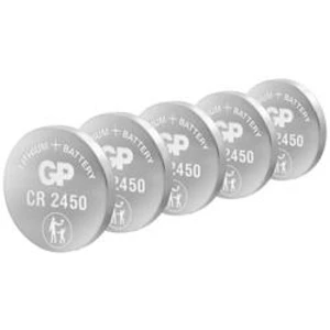 GP Batteries GPCR2450-7C5  gombíková batéria  CR 2450 lítiová  3 V 5 ks