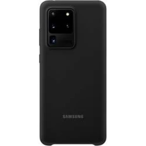 Silikonové pouzdro Silicone Cover EF-PG988TBEGEU pro Samsung Galaxy S20 ultra, černá