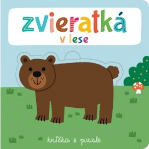 Zvieratká v lese -- Knižka s puzzle - Tinarelli Beatrice