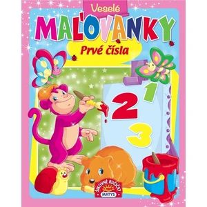 Veselé maľovanky Prvé čísla - Jánošíková Zuzana