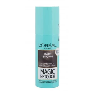 Sprej pro zakrytí odrostů Loréal Paris Magic Retouch - 75 ml, tmavě hnědá - L’Oréal Paris + DÁREK ZDARMA