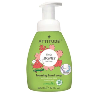 ATTITUDE Detské penivé mydlo na ruky Little Leaves s vôňou melónu a kokosu 295 ml