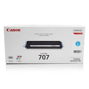 Canon CRG-707 azúrový (cyan) originálny toner