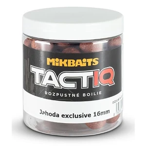 Mikbaits rozpustné boilies tactiq jahoda exclusive 250 ml - průměr 16 mm