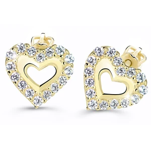 Cutie Jewellery Srdiečkové náušnice Z60213-30-10-X-1
