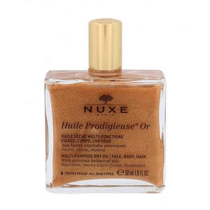 NUXE Huile Prodigieuse® Or Multi-Purpose Shimmering Dry Oil 50 ml tělový olej pro ženy