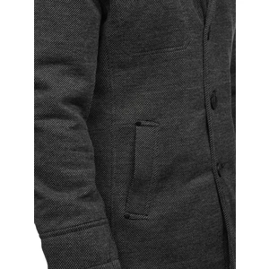 Šedý pánsky kabát Bolf 1977