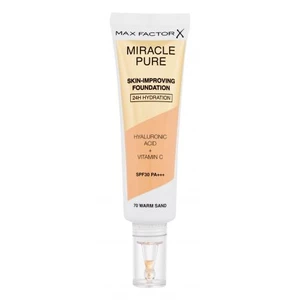 Max Factor Miracle Pure Skin podkład o przedłużonej trwałości o działaniu nawilżającym 70 Warm Sand 30 ml