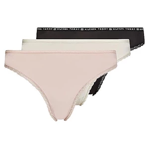 Tommy Hilfiger 3 PACK - dámské kalhotky Bikini UW0UW02825-0R8 XL