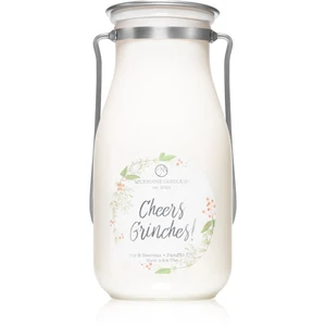 Milkhouse Candle Co. Drink Up! Cheers Grinches vonná sviečka 454 g