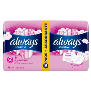 Always Ultra Duo 16ks Super Plus Sensitive