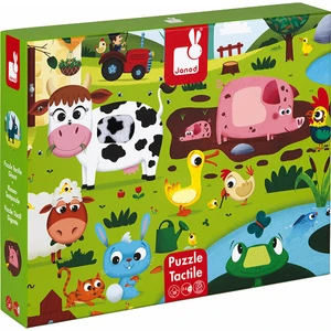 Janod Puzzle Zvieratká na farme 20 dielov