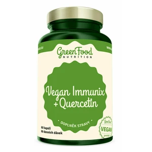 GreenFood Vegan Immunix + Quercetin 60 kapslí