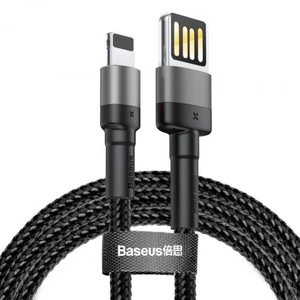 Baseus Cafule Cable (Special Edition) USB/Lightning 1.5A 2m, szürke/fekete