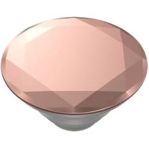 Stojan na mobil POPSOCKETS Metallic Diamond Rose Gold N/A, ružová, metalická