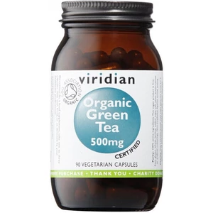 Viridian 100% Organic Green Tea (Extrakt ze zeleného čaje) 90 kapslí