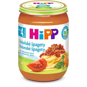 HiPP BABY BIO špagety v boloň. omáčce 190g