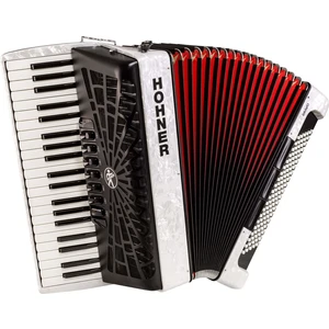 Hohner Bravo III 120 Fehér Billentyűs harmonika