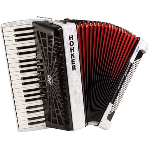 Hohner Bravo III 120 White Piano accordion