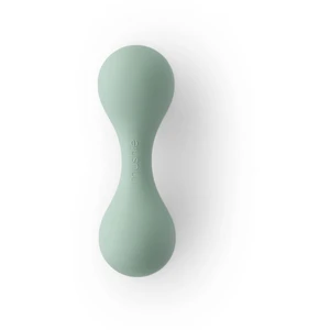 Mushie Silicone Rattle Toy hrkálka Green 1 ks