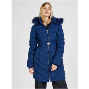 Dark blue Women's Quilted Coat Guess - Women