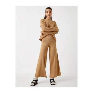 Koton Wide Leg Trousers Comfortable Cut