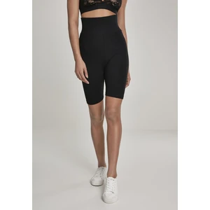 Ladies High Waist Cycle Shorts 2-Pack Black/white