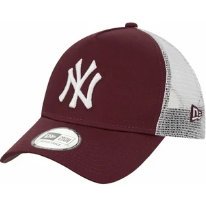 New York Yankees Czapka z daszkiem 9Forty MLB AF Trucker League Essential Burgundy/White UNI