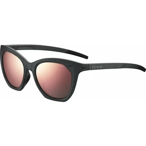 Bollé Prize Black Crystal Matte/Brown Pink Polarized