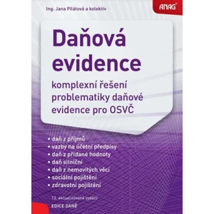 ANAG Daňová evidence 2022 - Tomáš Červinka, Jana Pilátová, Marta Ženíšková, JANOUŠEK Karel Ing., RUSMANOVÁ Jana Ing., DEMETEROVÁ Taťána Ing.